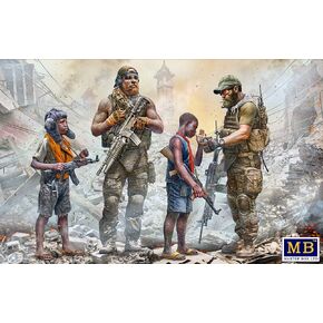35200-1/35 Somewhere On Our Planet. Sharing a Smoke Scale Model Kit