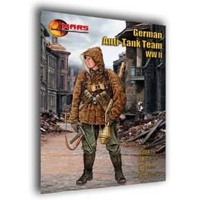 Mars Figures 32041 - 1/32 - German Anti-Tank Team WW II 15 Figures