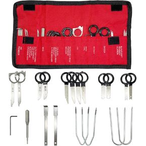 20pcs Car Stereo Removal Tool DVD Navigation Removal Tool, Universal Radio Removal Tool Kit for Most Car and Truck
