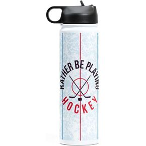 ChalkTalkSPORTS Hockey Insulated Water Bottle | Just Add Ice