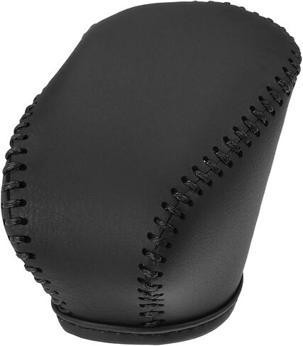 Automatic Gear Shift Knob Cover Sheath Transmission Boot Shift Lever for Infiniti QX50 2019-2024 Faux Leather Black in Saudi Arabia