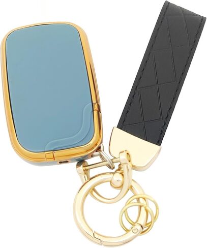 TPU Protective Key Fob Cover Compatible with Lexus ES350 GS300 GS350 GS430 GS450h ISC IS250 IS350 LS460 LS600h CT200h LX570 RX350 Key Fob HYQ14AAB HYQ14AEM HYQ14ACX (Black) in Saudi Arabia