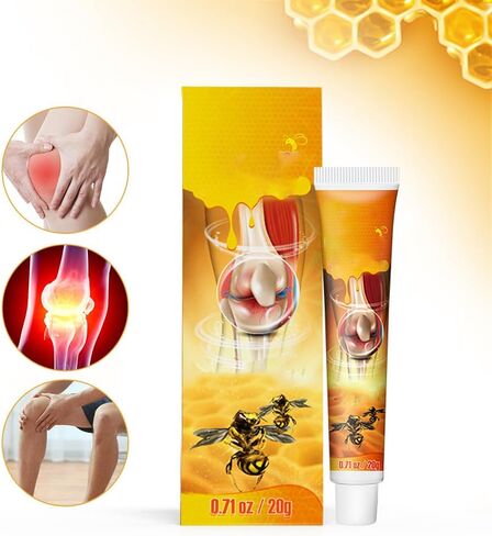 6 PACK Bee New Zealand Bee Natural Gel, Bee Cream New Zealand Gel Joint Cream of Neck, Knee, Shoulder, Waist, Leg（6pcs） in Saudi Arabia