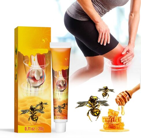 6 PACK Bee New Zealand Bee Natural Gel, Bee Cream New Zealand Gel Joint Cream of Neck, Knee, Shoulder, Waist, Leg（6pcs） in Saudi Arabia