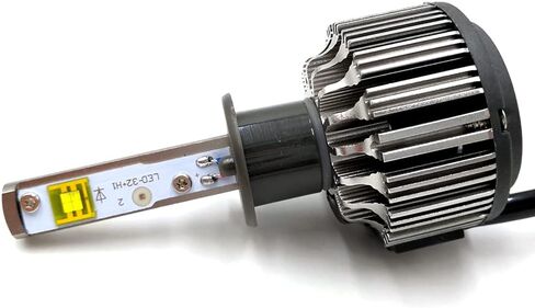 مصباح أمامي LED للسيارة 8 فولت - 48 فولت 30 وات V16 توربو LED مصباح تلقائي 3600LM LED طقم مصابيح أمامية H1 (عبوة من قطعتين) in Kuwait