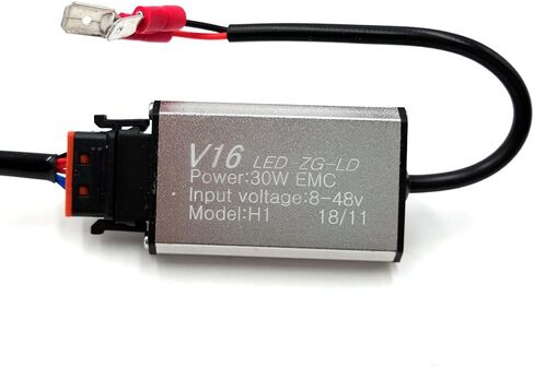 مصباح أمامي LED للسيارة 8 فولت - 48 فولت 30 وات V16 توربو LED مصباح تلقائي 3600LM LED طقم مصابيح أمامية H1 (عبوة من قطعتين) in Kuwait