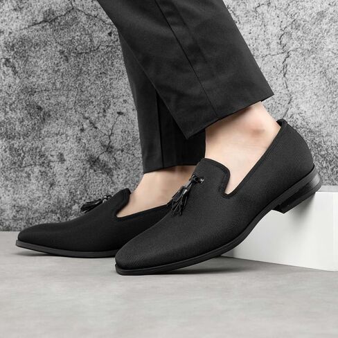 Meijiana Loafers for Men Men’s Loafers Shoes Wedding Dress Shoes Party Luxury Loafer Shoes in Kuwait