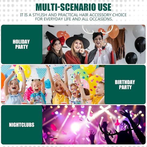 عصابة رأس كبيرة للأذن من قرن الوعل، عصابة رأس من قرن الغزال الأبيض لحفلات عيد الميلاد، عصابة رأس من قرن الوعل للأطفال والكبار، وتزيين المنزل in Kuwait