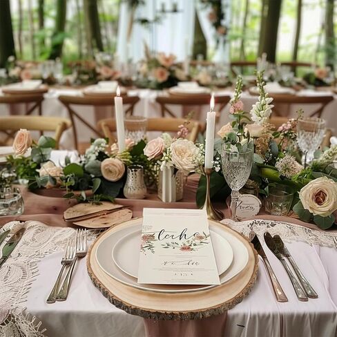 6 قطع شرائح خشبية كبيرة للقطع المركزية 9-10 بوصة جولات خشبية للطاولات ديكور دوائر خشبية ريفية للحرف اليدوية وديكور الزفاف أقراص خشبية مستديرة وشرائح خشبية للزينة in Kuwait