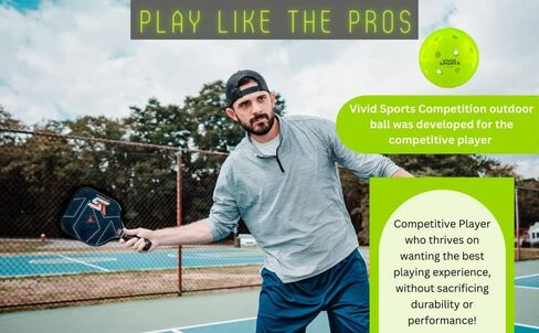 كرات Pickleballs الخارجية معتمدة ومعتمدة من الولايات المتحدة الأمريكية للعب في البطولات، كرات Pickleball مع حقيبة حمل شبكية in Saudi Arabia