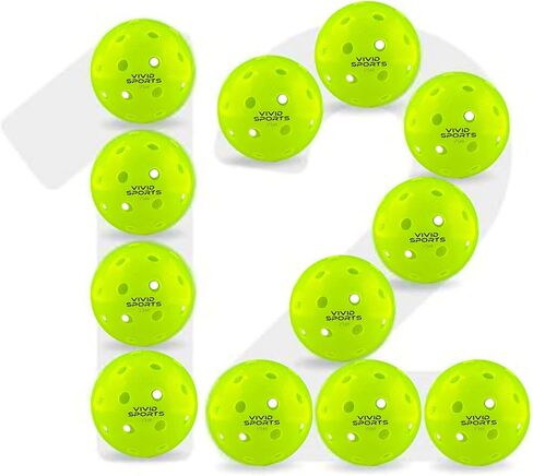 كرات Pickleballs الخارجية معتمدة ومعتمدة من الولايات المتحدة الأمريكية للعب في البطولات، كرات Pickleball مع حقيبة حمل شبكية in Saudi Arabia