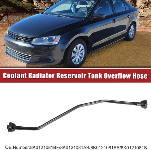ACROPIX Coolant Radiator Reservoir Tank Overflow Hose Fit for Audi A4 2.0L 2013-2016 No.8K0121081BF/8K0121081AB/8K0121081BB/8K0121081S - Pack of 1 in Saudi Arabia