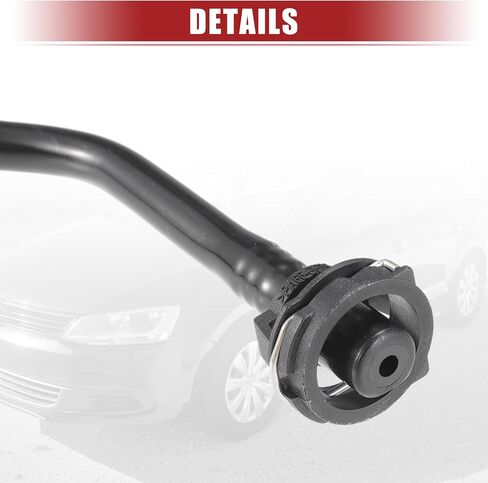 ACROPIX Coolant Radiator Reservoir Tank Overflow Hose Fit for Audi A4 2.0L 2013-2016 No.8K0121081BF/8K0121081AB/8K0121081BB/8K0121081S - Pack of 1 in Saudi Arabia