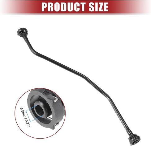 ACROPIX Coolant Radiator Reservoir Tank Overflow Hose Fit for Audi A4 2.0L 2013-2016 No.8K0121081BF/8K0121081AB/8K0121081BB/8K0121081S - Pack of 1 in Saudi Arabia