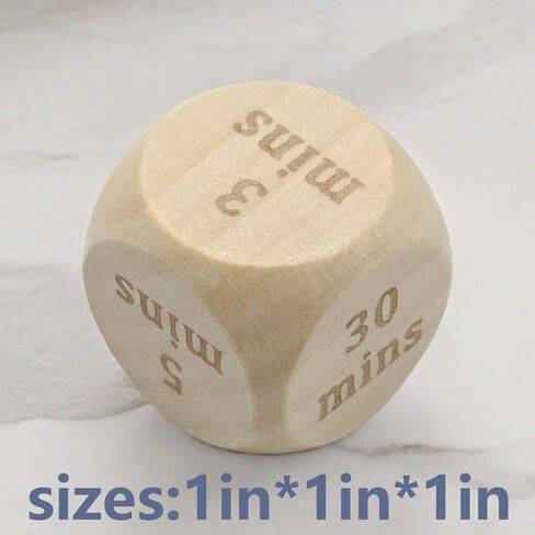 لعبة My Dicey Date - نرد التاريخ الليلي - 3 قطع، مادة خشبية - ألعاب غرفة النوم للأزواج - مثالية للعشاق والأزواج in Kuwait