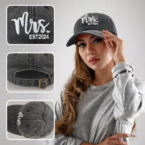 Mr and Mrs Hats Wedding Gifts Engagement Gifts for Couples, Mr and Mrs Gifts for Anniversary Newlywed Honeymoon in Saudi Arabia