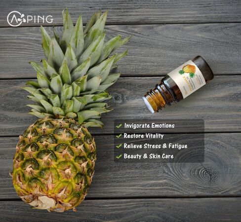 CoconutVanilla, Mango, Pineapple Essential Oil Set, 3x10ML Organic 100% Pure Plant Oil for Diffuser, Aroma, Spa, Massage, Yoga, Perfume, in Saudi Arabia