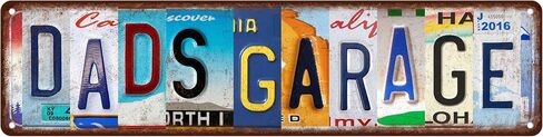 Vintage Chicken Coop Metal Tin Signs Street Signs Home Wall Decor 16 x 4 Inches in Saudi Arabia