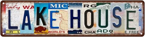 Vintage Chicken Coop Metal Tin Signs Street Signs Home Wall Decor 16 x 4 Inches in Saudi Arabia