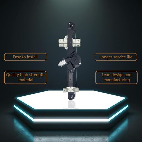 منظم نوافذ الطاقة مع مجموعة المحرك متوافق مع Saturn Outlook/GMC Acadia/Acadia Limited/Buick Enclave/Chevrolet Traverse الجانب الأمامي الأيسر للسائق 6 دبابيس، استبدل 20783372 20783375 in Kuwait