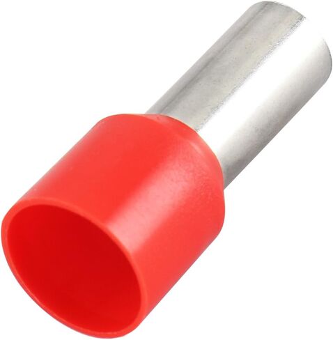 Baomain AWG 10/8/6/4/2 (6/10/16/25/35mm²) Wire Copper Crimp Connector Insulated Ferrule Pin Cord End Terminal Yellow Green Blue Black Red Pack of 400 in Saudi Arabia