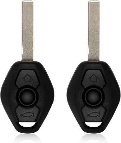 2 Keylessbest Replacement for 2006 2007 2008 2009 BMW 3 5 6 7 Series M3 Z8 Z3 X5 M5 X3 Z4 Key Fob Remote Control LX8FZV 3 Buttons 315MHz in Saudi Arabia