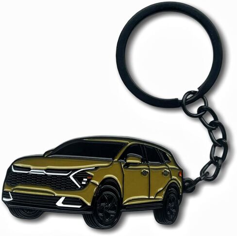 Car Keychain for kia sportage Accessories Metal Enamel Key Chain Ring 3D Model car Key chain in Saudi Arabia