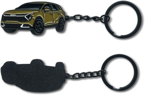 Car Keychain for kia sportage Accessories Metal Enamel Key Chain Ring 3D Model car Key chain in Saudi Arabia