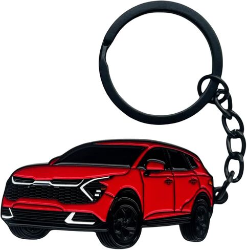 Car Keychain for kia sportage Accessories Metal Enamel Key Chain Ring 3D Model car Key chain in Saudi Arabia