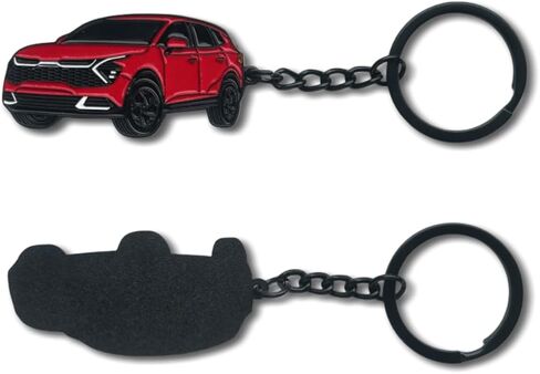 Car Keychain for kia sportage Accessories Metal Enamel Key Chain Ring 3D Model car Key chain in Saudi Arabia