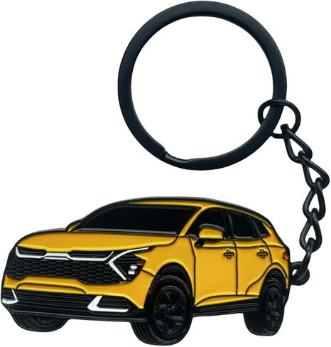 Car Keychain for kia sportage Accessories Metal Enamel Key Chain Ring 3D Model car Key chain in Saudi Arabia