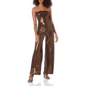 Norma Kamali womens Strapless Elephant JumpsuitJumpsuit