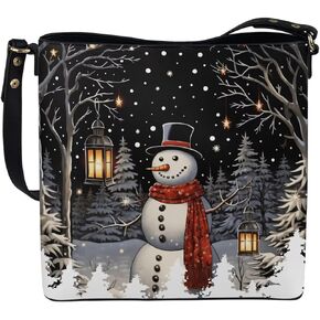 HUGS IDEA Hobo Bags for Women PU Leather Handbag Crossbody Bucket Tote Purse Ladies Shoulder Bags