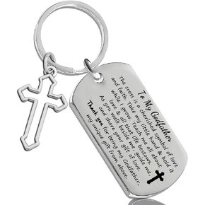 Ikacvb Godfather Gift Will You Be My Godfather Proposal Gifts From Godchild Godfather Keychain Jewelry Appreciation Gifts For Him Birthday Father’s Day Gifts Thanksgiving