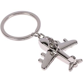gootrades Mini Airplane Alloy Keychains Keyring Creative Keyfob (pack of 2)