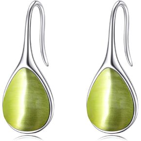 Pull Through Earrings Sterling Silver Threader Earrings Long Piercing Dangle Earrings Ear Line Eardrop Earrings Jewelry for Women Teen Girls
