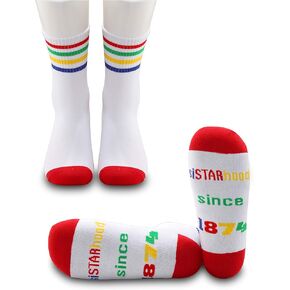 JXGZSO 2 Pairs OES Socks OES Sorority Socks SISTARhood since 1874 Sorority Socks Gifts