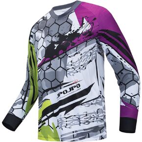 Weimostar Cycling Shirts Men's Mountain Bike Motocross Clothing Long Sleeve MTB T-Shirt