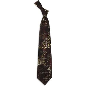 Eagles Wings Men's Finely Crafted Inspirational Necktie - My Rock My Strength