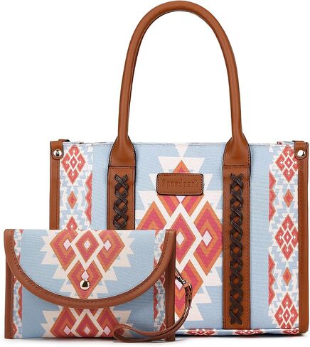 Speedpark Women Handbag Tote Bag Vintage Embroidery Purses and Handbags Boho Style Shoulder Bags in Saudi Arabia