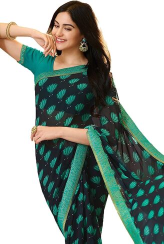 Eid Collection Sari Indian/Pakistani Designer Ethnic Simple Look Saree Starwaik 31 in Kuwait