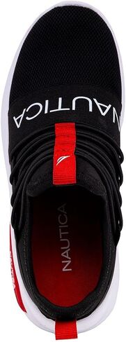 Nautica Kids Athletic Slip-On Sneakers - Comfortable Bungee Running Shoes for Boys and Girls - Stylish and Supportive Footwear for Active Kids (Big Kid/Little Kid/Toddler) in Kuwait