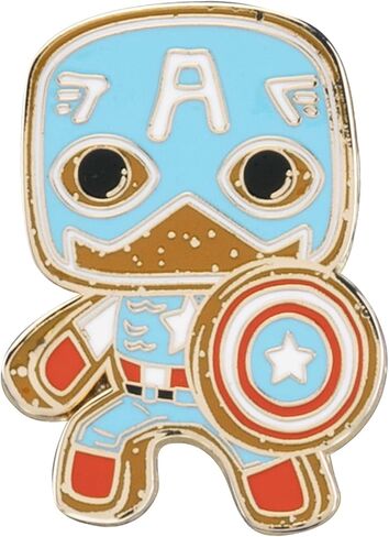 Loungefly: Marvel Gingerbread - Avengers 8 Piece Pin Set, Amazon Exclusive,Multicolor,MVPN0157 in Saudi Arabia