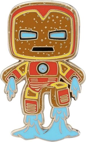 Loungefly: Marvel Gingerbread - Avengers 8 Piece Pin Set, Amazon Exclusive,Multicolor,MVPN0157 in Saudi Arabia