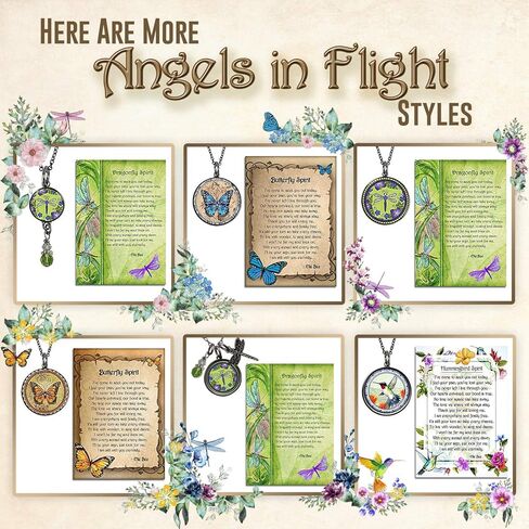 قلادة لولا بيلا جيفتس آند سبيريت لالا حمراء ذات ريشية سول مع خلفية الحب لا يموت ولا يموت ولا يموت ولا قصيدة، صندوق هدايا هدية التعاطف الحزن in Kuwait