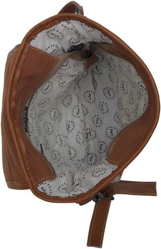 Myra Bag Western Leather Shoulder Bag for Women - Upcycled Canvas Crossbody Tori Cecil in Saudi Arabia