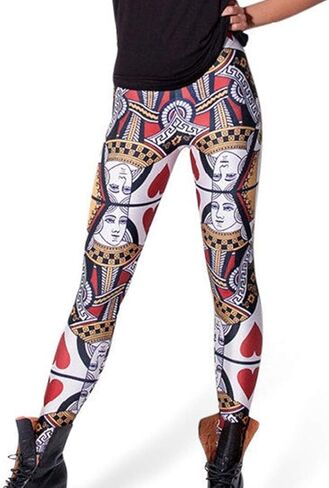 Womens Sexy Digital Printed Leggings Big Girls Fashion Leggings in Kuwait