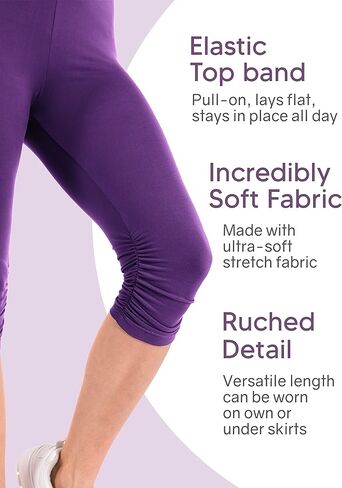 المرأة وPlus أوه لينة جدا طول الركبة الكفة طماق Ruched | S-3XL in Kuwait