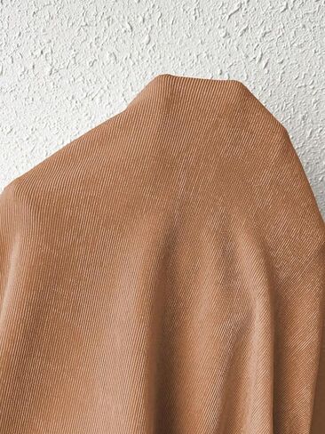 SweatyRocks Women's Ruched Mock Neck Long Sleeve T Shirt Solid Slim Fitted Tee Tops in Saudi Arabia