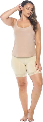 Undersummers Fusion Slip Shorts, Shortlette Thigh Anti Chafing Shorts Women, Slip Shorts for Women Under Dress, 9" Inseam in Saudi Arabia